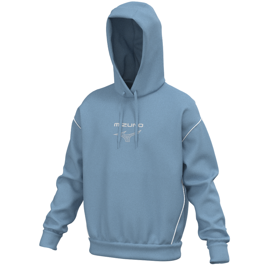 Mizuno ATHLETICS GRAPHIC HOODY Glacier lake